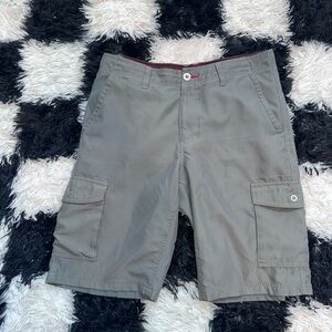 Tony Hawk Men's Gray Cargo Shorts